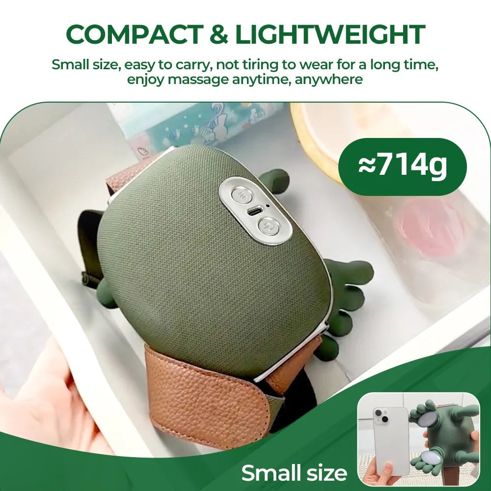 Hand-Shaped Deep Tissue Trapezius Massager